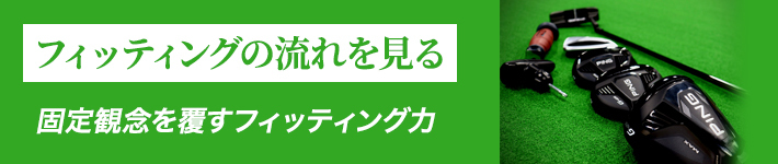 フィッティングの流れを見る