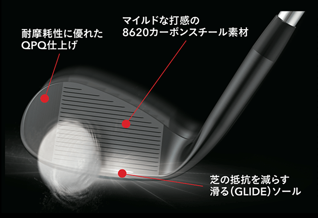 ツアープロが信頼するGLIDE2.0ウェッジに新たなラインアップが登場!。