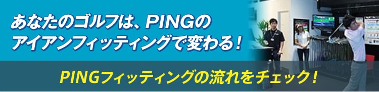 PINGフィッティングの流れをチェック！